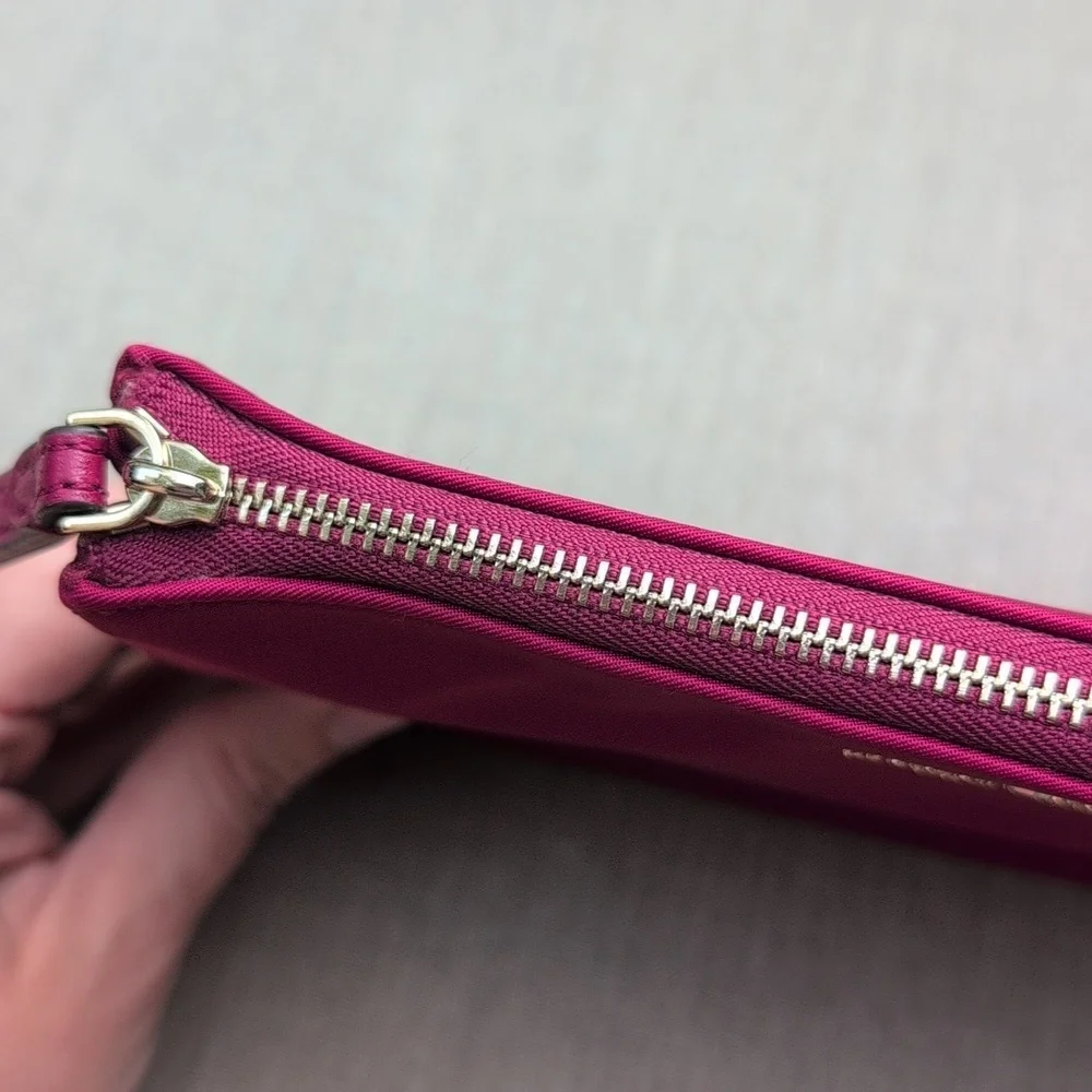 Kate Spade Cranberry Red Nylon Wristlet